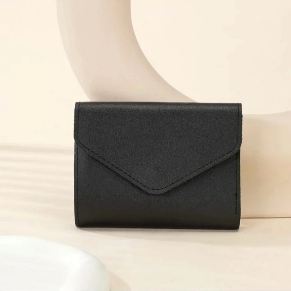 Black Envelope Wallet - Picture 1 of 3